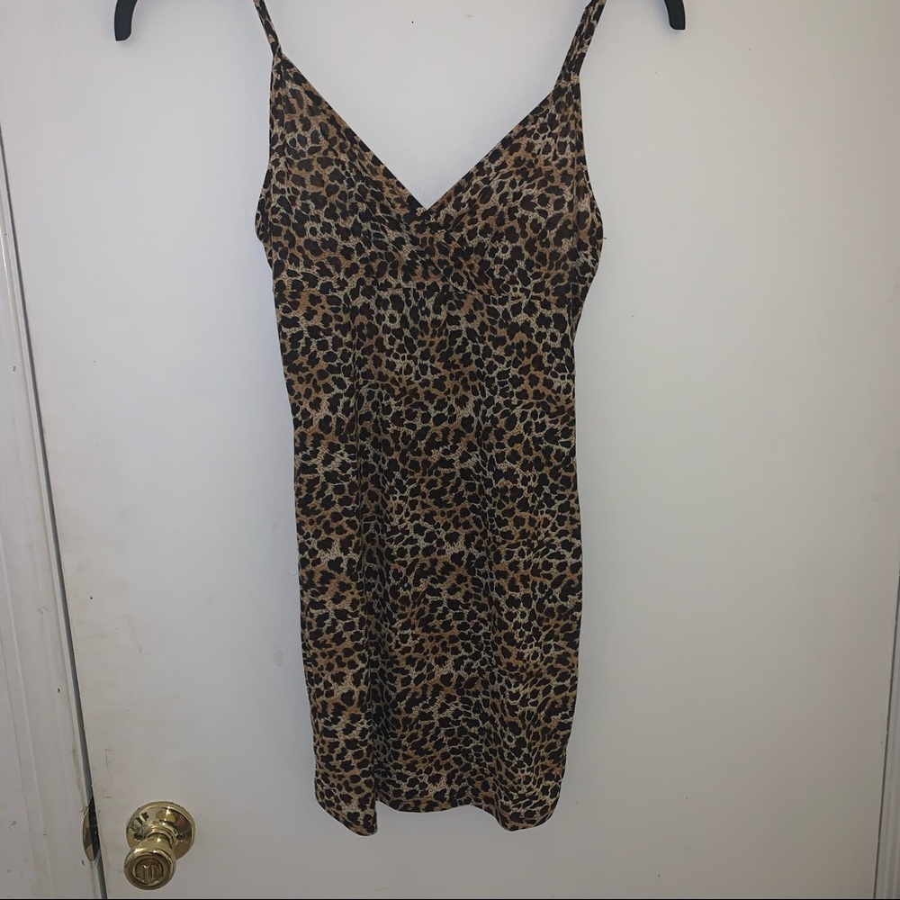 Cheetah Mini Dress